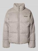 Pegador Steppjacke mit Stehkragen in Hellgrau, Größe L