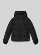 CARS JEANS Steppjacke mit Kapuze Modell 'LOZZO' in Black, Größe 140