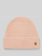 Tommy Hilfiger Mütze aus reinem Kaschmir in Hellrosa, Größe 1