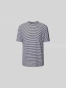 Officine Générale T-Shirt aus Frottee in Marine, Größe M