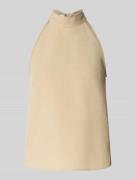 Samsøe Samsøe Blusentop aus Lyocell-Leinen-Mix Modell 'SARHEO' in Sand...