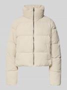 Only Boxy Fit Steppjacke aus Cord Modell 'NEWDOLLY' in Ecru, Größe XL