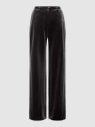 s.Oliver BLACK LABEL Hose mit weitem Bein in Mittelgrau Melange, Größe...