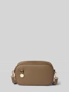Seidenfelt Umhängetasche in Leder-Optik Modell 'Nelma' in Khaki, Größe...