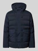 PEOPLE OF SHIBUYA Steppjacke mit Pattentaschen Modell 'SUIKO' in Marin...