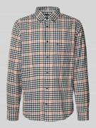 OLYMP Level Five Slim Fit Freizeithemd aus reiner Baumwolle mit Button...