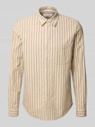 Samsøe Samsøe Freizeithemd mit Knopfleiste Modell 'SALIAM' in Beige, G...