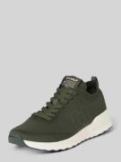 ECOALF Sneaker mit Label-Patch Modell 'CONDEKNITALF' in Khaki, Größe 4...
