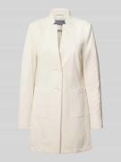 WHITE LABEL Longblazer mit Stehkragen in Offwhite, Größe 52