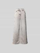 Iro Jeans mit 5-Pocket-Design in Hellgrau, Größe 34