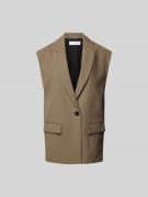Iro Weste mit Woll-Anteil in Khaki, Größe 36