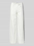 EDITED Jeans mit elastischem Bund in Weiss, Größe 36