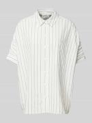 JAKE*S STUDIO WOMAN Relaxed Fit Bluse mit 1/2-Arm in Offwhite, Größe 3...