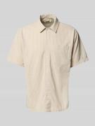 WOODBIRD Freizeithemd mit Knopfleiste Modell 'Banks' in Offwhite, Größ...