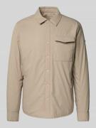 SCANDINAVIAN EDITION Jacke mit Umlegekragen in Sand, Größe S