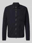 SCANDINAVIAN EDITION Jacke mit Umlegekragen in Marine, Größe XL