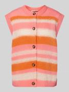 Stella Nova Weste aus Woll-Mix in Orange, Größe L