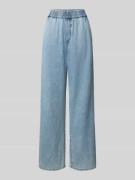 Jake*s Casual Wide Leg Jeans mit Eingrifftaschen in Sky, Größe 36