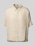 ECOALF Hemdbluse aus reinem Leinen Modell 'YERAMELANIAALF' in Beige, G...