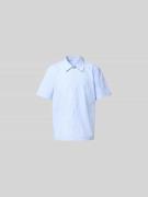 WON HUNDRED Freizeithemd mit Knopfleiste in Hellblau, Größe M