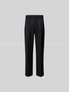 ISNURH Jogpants mit elastischem Bund in Black, Größe M