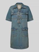 Zadig & Voltaire Jeanskleid mit Pattentaschen Modell 'RECORD' in Jeans...