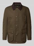 Christian Berg Men Parka mit Kentkragen in Oliv, Größe XXL