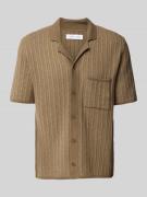 Samsøe Samsøe Relaxed Fit Freizeithemd aus Baumwoll-Woll-Mix Modell 'S...