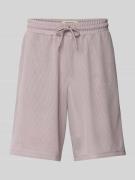 WOODBIRD Straight Leg Shorts im semitransparenten Design Modell 'Ben' ...