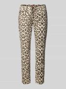 Buena Vista Slim Fit Hose mit verkürztem Schnitt in Kitt, Größe XS