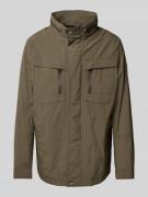 bugatti Jacke mit Stehkragen in Gruen, Größe 58