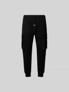 Dsquared2 Sweatpants mit Cargotaschen in Black, Größe XL