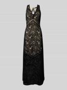 Guess Maxikleid mit Spitze Modell 'CHRISTEL' in BLACK, Größe S