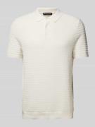 Michael Kors Regular Fit Poloshirt aus Baumwoll-Seiden-Mix Modell 'TUC...