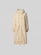 Kenzo Jacke in Überlänge in Beige, Größe S