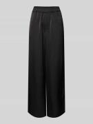 mbyM Stoffhose mit elastischem Bund Modell 'Asaka' in Black, Größe XS