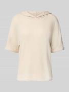 OPUS Strickpullover mit Kapuze Modell 'Sedini' in Sand, Größe 40