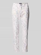 Gardeur Hose in verkürzter Passform mit Allover-Look in Hellblau, Größ...