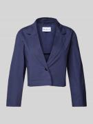 Marella Cropped Blazer mit Reverskragen Modell 'ZOLLA' in Marine, Größ...