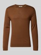 SELECTED HOMME Regular Fit Pullover aus reiner Merinowolle Modell 'TRA...