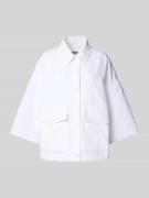 Drykorn Blazer mit aufgesetzten Pattentaschen Modell 'ANS' in Weiss, G...