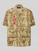 Alpha Industries Relaxed Fit Freizeithemd mit Pattentasche Modell 'Hon...