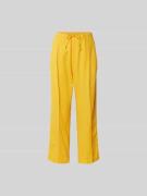 Closed Stoffhose mit Leinen-Anteil in DUNKEL GELB, Größe L
