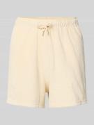 Lanius Regular Fit Shorts mit elastischem Bund in Ecru, Größe 38