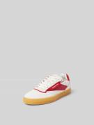 Copenhagen Sneaker mit Label-Detail in Kirsche, Größe 37