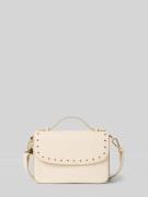 Seidenfelt Handtasche mit Tragehenkel und Nieten Modell 'SENJA' in Bei...