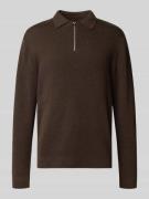 Jack & Jones Premium Strickpullover mit gerippten Abschlüssen Modell '...