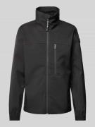 LUHTA Jacke mit Stehkragen Modell 'KANNUS' in Black, Größe 54