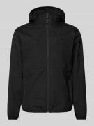 LUHTA Jacke mit Stehkragen Modell 'ANTOILA' in Black, Größe 58