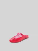 Tory Burch Ballerinas mit Dornschließe in Hellrot, Größe 36